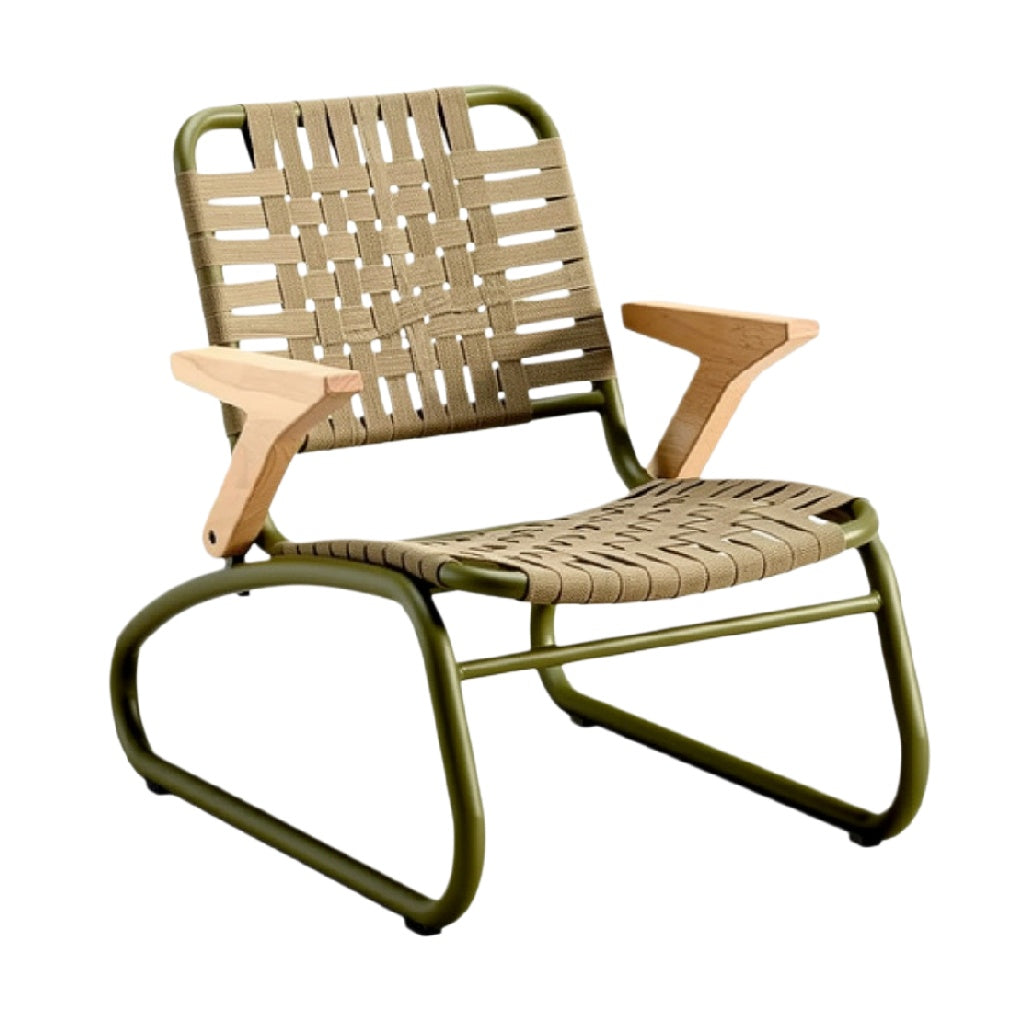 **Zakładany fotel z plecionki – nowoczesny design i ergonomiczne wsparcie**